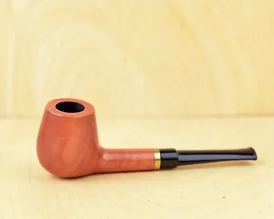 DUBLIN (no. 30) Straight Smooth Orange Tobacco Smoking Pipe By Mr. Brog • $28.99