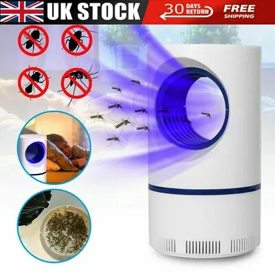 £7.89 • Buy Electric Mosquito Killer Lamp USB UV Insect Fly Pest Bug Zapper Catcher Trap New