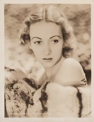 Karen Morley (1940s) Hollywood Beauty Bare Shoulder Original Movie MGM Photo K59 • $44.99