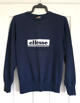 £6.25 • Buy Men's ELLESSE Sweatshirt Jumper Blue Size Small