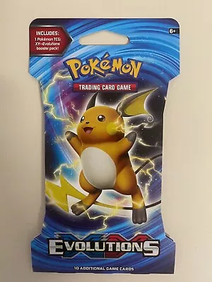 $34.75 • Buy Pokemon Xy Evolutions Sleeved Booster Riachu Art Factory Sealed Box Fresh!