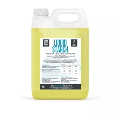 £29.99 • Buy 2 X 5L Liquid Laundry Starch Solution For Professional & Home Use FAST POSTAGE!