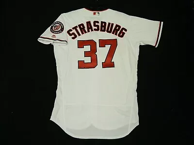 Authentic Stephen Strasburg Nationals 2019 Limited Edition FLEX BASE Jersey 48 • $125