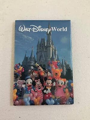 Disney World Cinderella's Castle Vintage Fridge Magnet 3 X 2” • $7.99