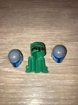 £24.40 • Buy Lego Star Wars Mini Figure Jango Fett And Boba Fet Helmets