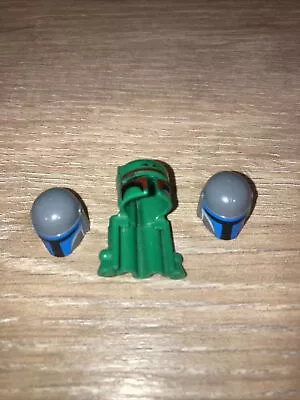 £24.40 • Buy Lego Star Wars Mini Figure Jango Fett And Boba Fet Helmets