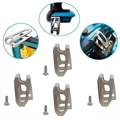 4pcs For Makita BTD141 BTD141Z 18V LXT BELT CLIP/HOOK For Impact Driver W/Screw • $6.99