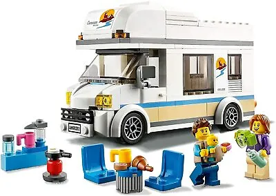 Kids Girl Gift LEGO City Holiday Camper Van Building Toy Christmas Birthday Boys • $88.73