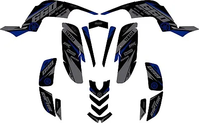 Fits Yamaha Raptor 660 Graphic Kit Decals Stickers Atvgraphics All Years • $126