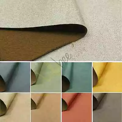 Faux Suede Leather Car Seat Upholstery Campervan Caravan Leatherette Fabric 60 W • £6.99