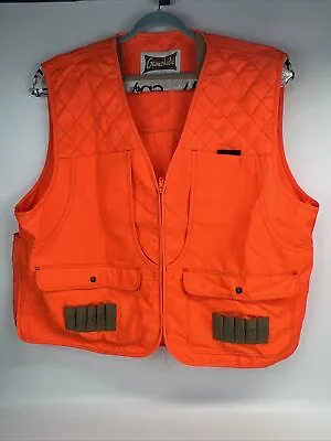 $24.95 • Buy Gamehide Blaze Orange Zip Up Utility Hunting Vest Size 3X