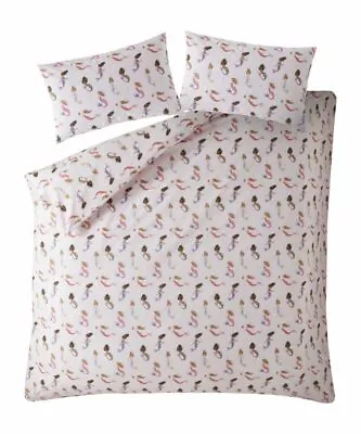 £27.99 • Buy Cath Kidston Duvet Cover Bedding Set Mermaids 100% Cotton 2 Sizes