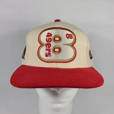 Vintage San Francisco 49ers Team NFL Hat Steve Young Quarterback Club Snapback • $29.99