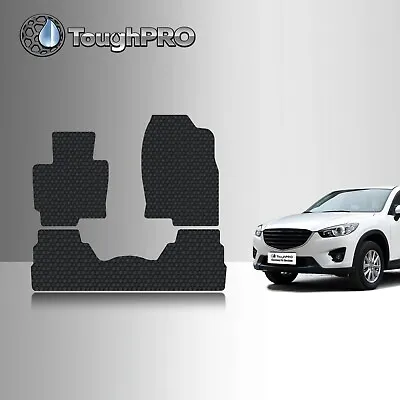 ToughPRO Floor Mats Black For Mazda CX-5 All Weather Custom Fit 2013-2016 • $69.95