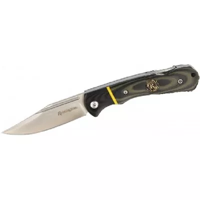 Remington Accessories 15639 Hunter Lock Back Nail Nick G10 Handle Folding Knife • $40.12