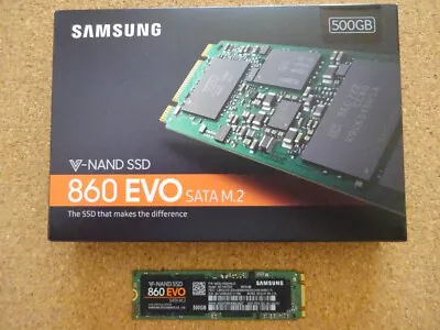 £11.75 • Buy Samsung 860 EVO M.2 500GB SATA SSD
