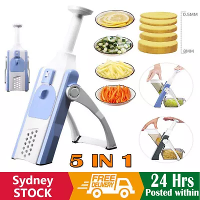 5 In1 Multi Functional Kitchen Chopping Artifact Vegetable Slicer Food Chopper • $13.99