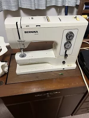 Bernina Record 830 Electronic Sewing Machine W/ Case & Pedal Working Condition • $350