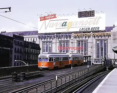 $5.59 • Buy 1950's NHL NBA Boston Garden North Station Color 8 X 10 Photo Picture