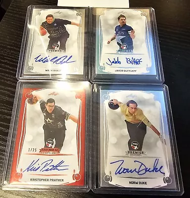 Leaf PBA 40 Card Lot - 16 Autographs • $77