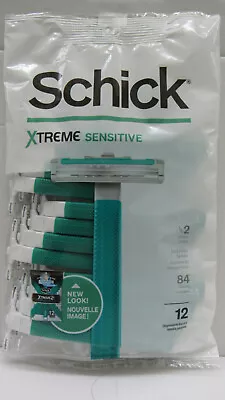 Schick Xtreme Sensitive 12CT Disposable Razors***BUY MORE & SAVE MORE*** • $4.99