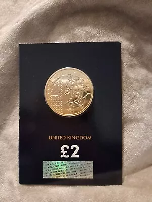 Blue Card  £2 Coin 2023 Flowers Of The Four Nations Brilliant Uncirculated • £10