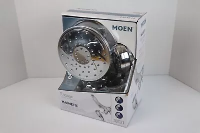 NEW Moen 26010 Magnetix Engage Handheld Shower Head Set 6 Setting Chrome Rain • $59.99