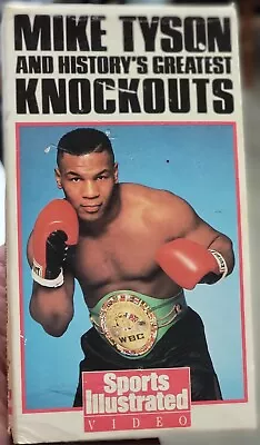 Mike Tyson And History's Greatest Knockouts VHS Tape Sports Illustrated HBO • $20