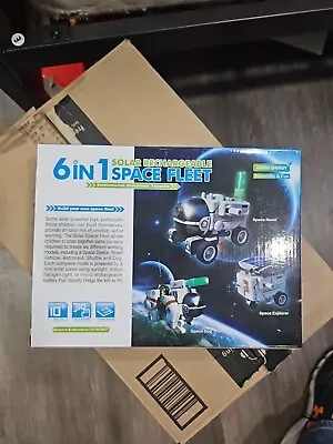 STEM TOY 6 In 1 Space Fleet Solar Rechargeable Brand New Sealed! • $20