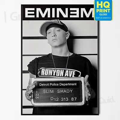 Eminem D12 Rapper Silm Shady Goat Art *laminated* Poster | A5 A4 A3 A2 A1 • £7.99