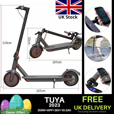View Details 350W UK STOCK* TUYA Electric Scooter 36V 10.5Ah 8.5  E-Scooter Similar Aovo Pro • 185£