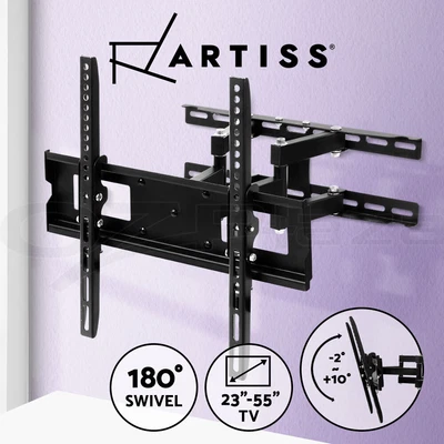 $30.56 • Buy Artiss TV Mount Wall Bracket Tilt Swivel Flat Slim LED LCD 23 32 42 50 55 Inch