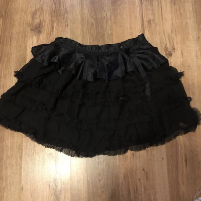 £20 • Buy Gothic Steampunk Chiffon Tiered Skirt Rara Party Festival Vintage Y2k Tom Wolfe