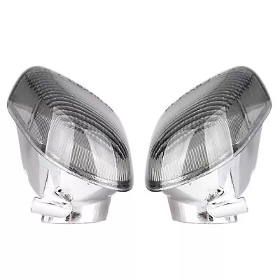 Rear Turn Signal Blinker Light Lens Cover For Kawasaki Ninja ZX11 1993-01 Smoke • £28.74