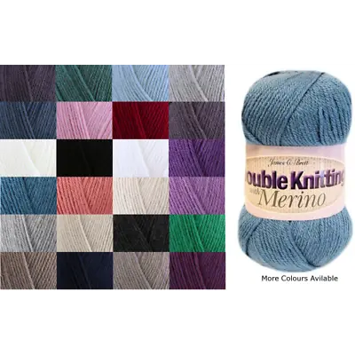 James C Brett DK With Merino Yarn 100g Ball Knitting Yarn Knit Craft • £3.99