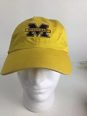 Michigan Wolverines Hat Fast Free Shipping Steve And Barry's Size 7 H1 Adjustabl • $20.06