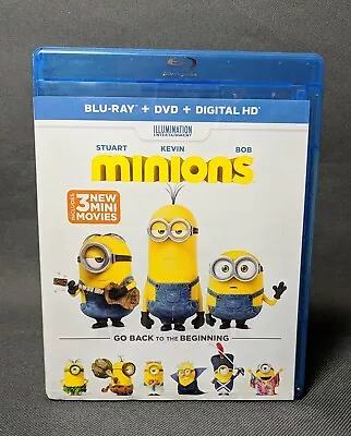 Minions (Blu-ray 2015) • $10.18