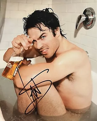 Ian Somerhalder Signed Autographed 8x10 Color Photo Sexy Shirt Off • $79.99