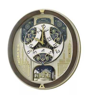 Seiko Limited Edition Melodies In Motion 2023 Musical Wall Clock (QXM399BRH) • $84.99