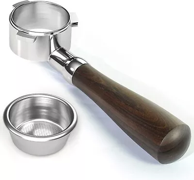 £40.98 • Buy 54mm Bottomless Naked Portafilter With 1 Filter Basket Fit Sage/Breville Barista