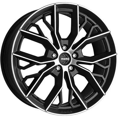 Alloy Wheel Momo Massimo 75x17 5x1143 Matt Black Polished Wmsb75740514 • $296