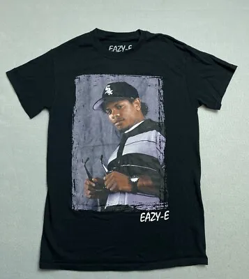 Eazy E T-Shirt Men's Small Black NWA Gangster Rap • $18.88