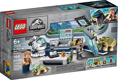 LEGO 75939 Jurassic World Dr. Wu's Lab: Baby Dinosaurs Breakout - Brand New • $45