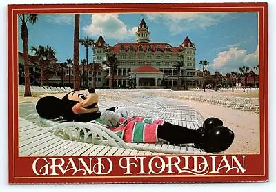 GRAND FLORIDIAN BEACH RESORT Disney World FL ~ MICKEY MOUSE  4 X6  Postcard • $5.93