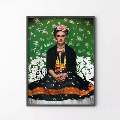 Frida Kahlo Wall Art Fashion Poster Print. Various Sizes Available  • $45.80