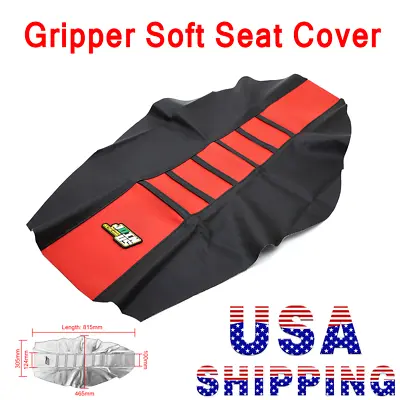 US Gripper Soft Seat Cover For Honda CRF250R CRF450R CRF250X CRF450X Motorcycle • $19.99