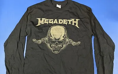 Megadeth Long Sleeve Medium Heavy Cotton Shirt Brand New No Tags Free Shipping • $34.99