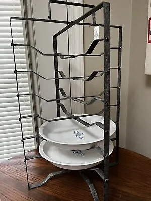 6 Tier Vintage Look Galvanized Pie Stand • $119