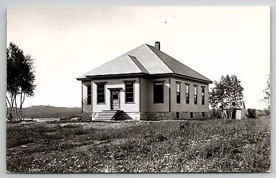 RPPC Franklin ME Home Stone Foundation Hip Roof 6/6 Sash Windows Postcard H26 • $19.95