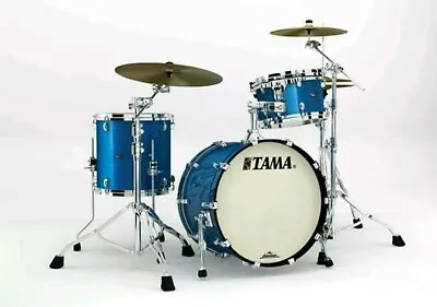 TAMA Starclassic Maple MR30CMS-VBL Shell Kit Incl. Snare Vintage Blue Sparkle • £1871.20